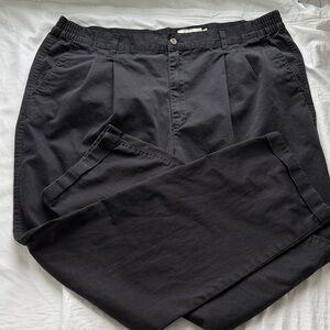 Eddie Bauer Men's Black Chinos